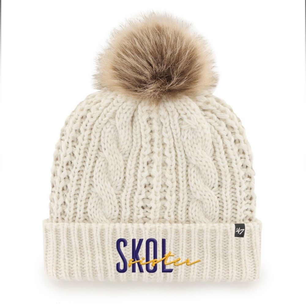 NHL Vikings SKOL (NWT!)  sister hat